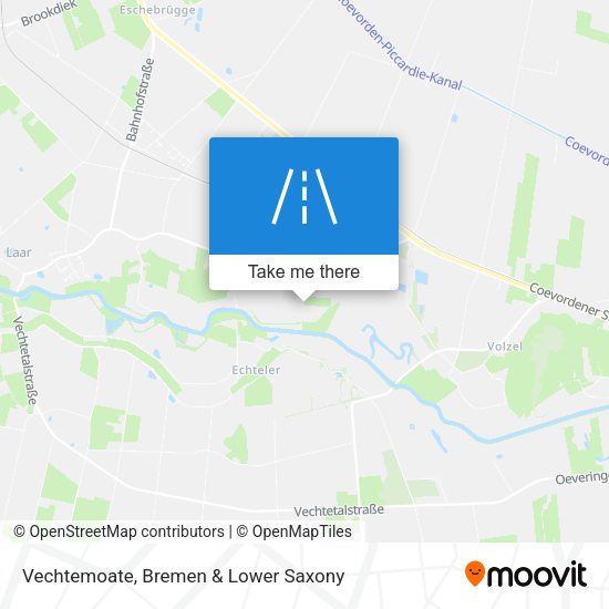 Vechtemoate map