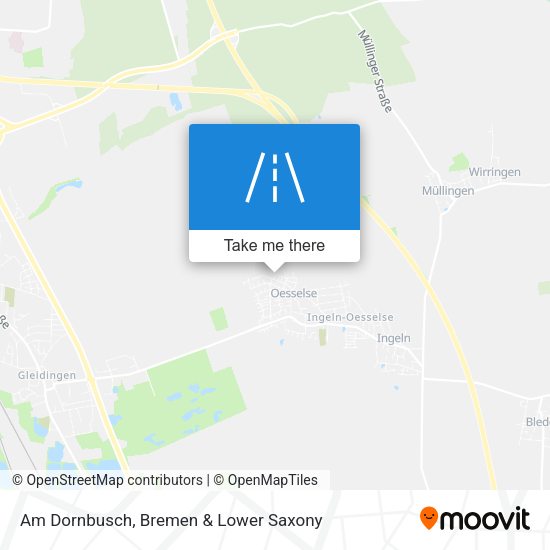Am Dornbusch map
