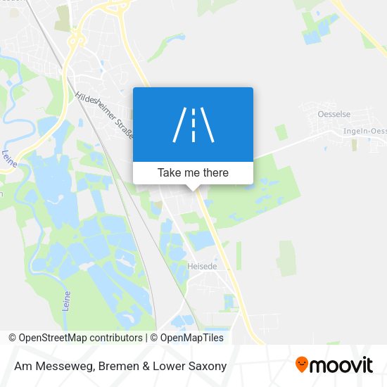 Am Messeweg map