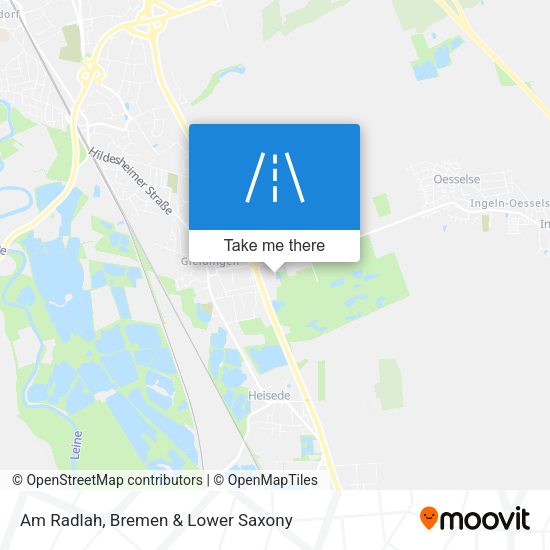 Am Radlah map