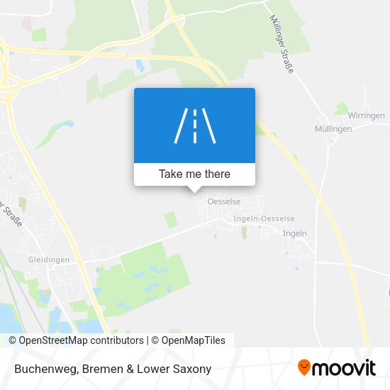 Buchenweg map