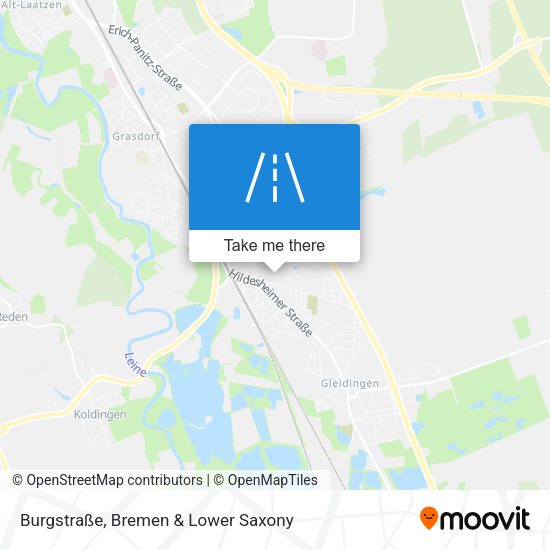 Burgstraße map