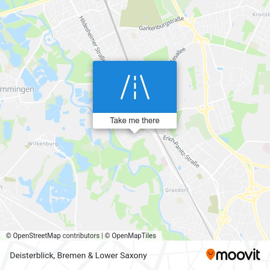 Deisterblick map