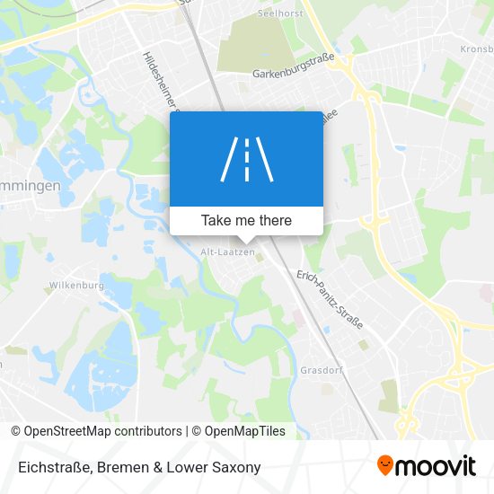Eichstraße map