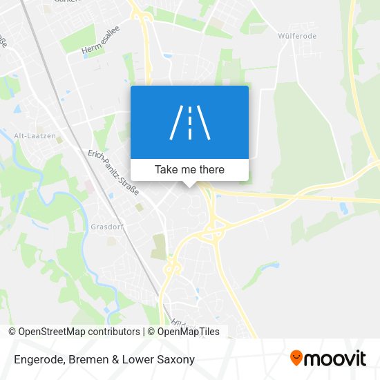 Engerode map