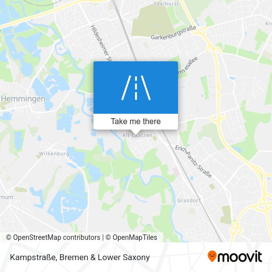 Kampstraße map