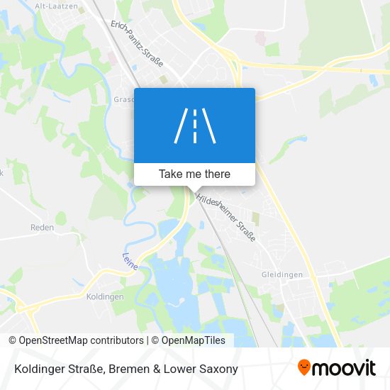 Koldinger Straße map