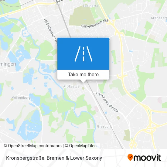 Карта Kronsbergstraße