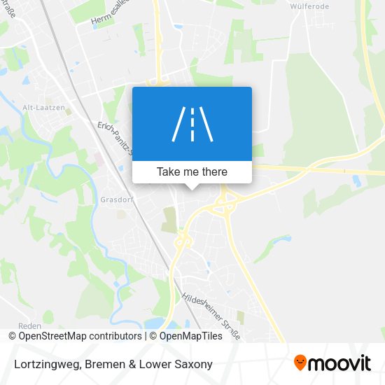 Lortzingweg map