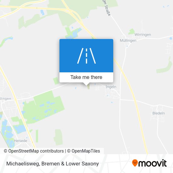 Michaelisweg map