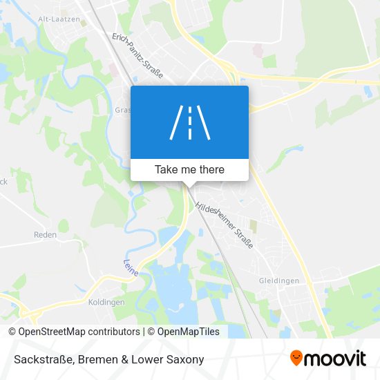 Sackstraße map