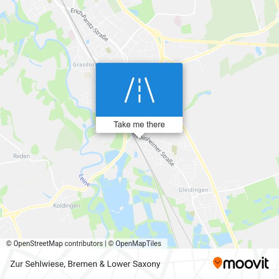 Zur Sehlwiese map