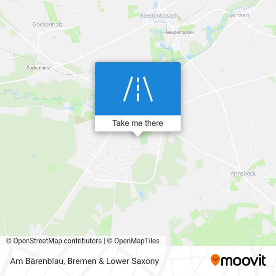 Am Bärenblau map