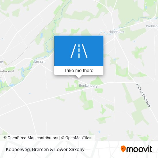 Koppelweg map