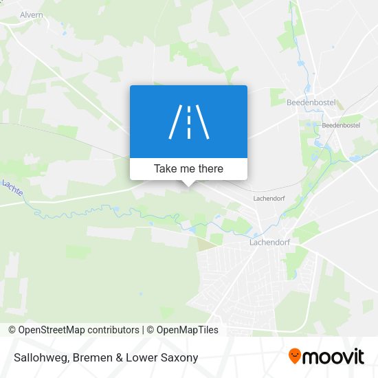 Sallohweg map