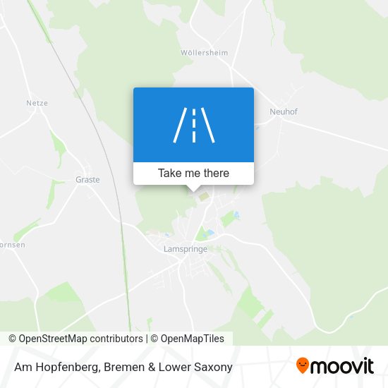 Am Hopfenberg map