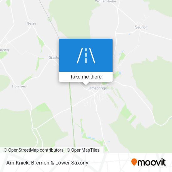 Am Knick map