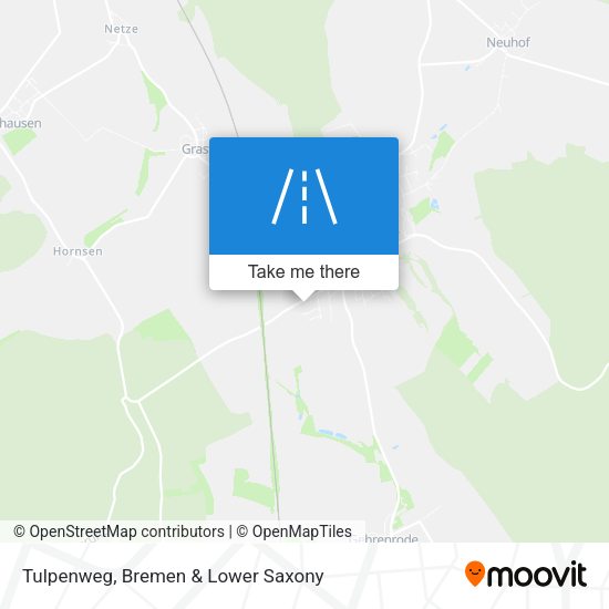 Tulpenweg map