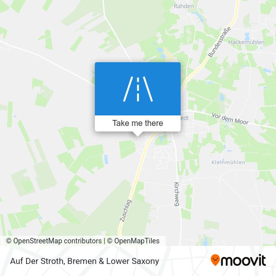 Auf Der Stroth map