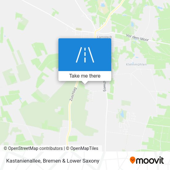 Kastanienallee map