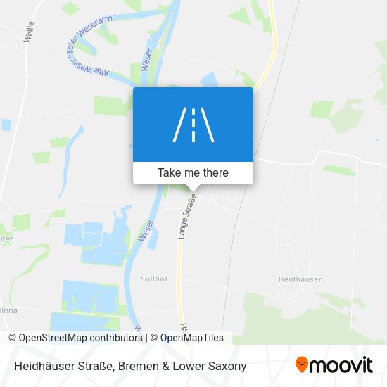 Heidhäuser Straße map