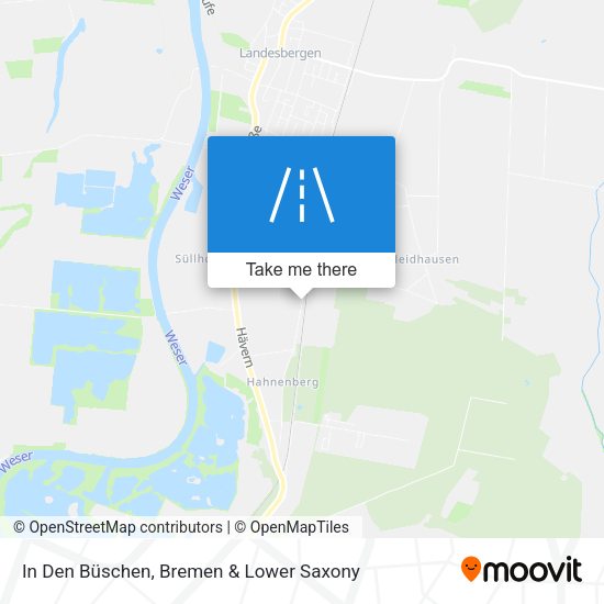 In Den Büschen map