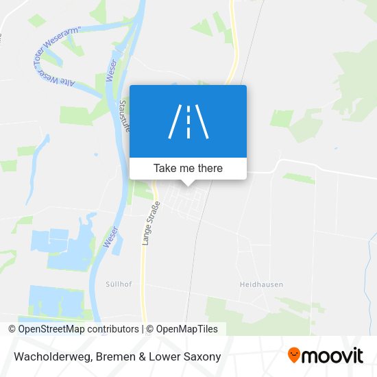 Wacholderweg map