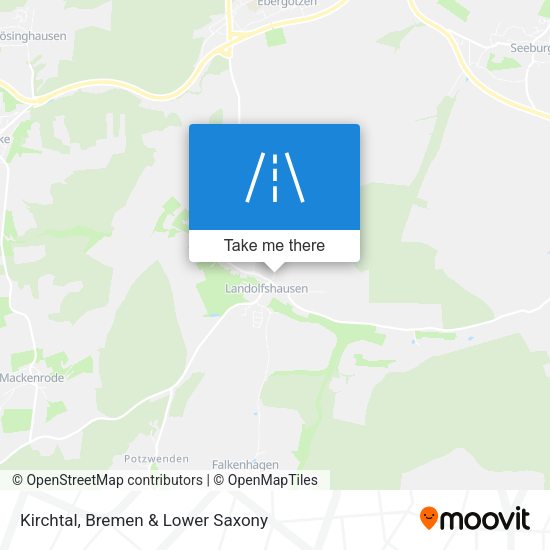 Kirchtal map