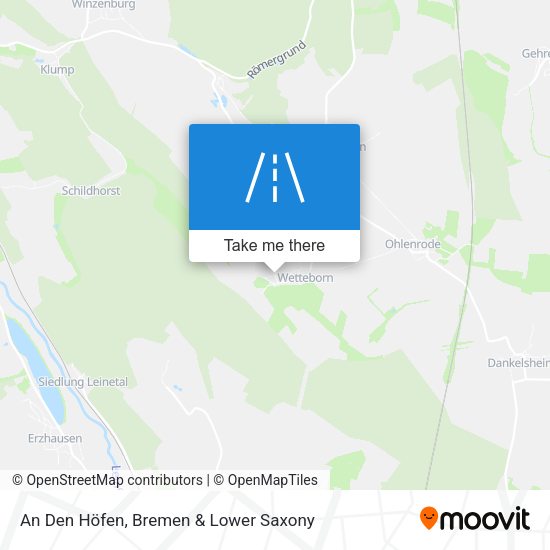 An Den Höfen map