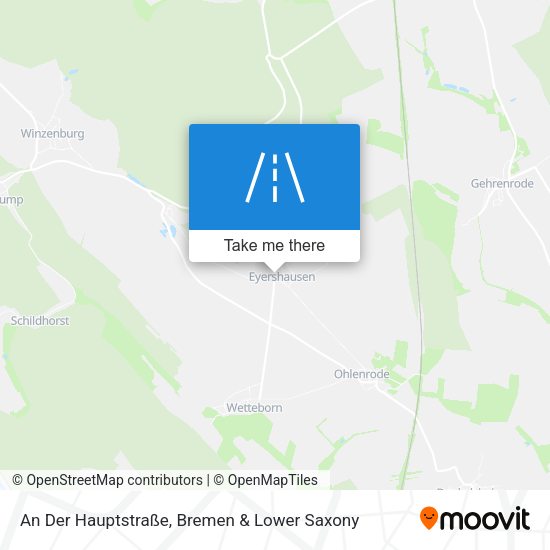An Der Hauptstraße map