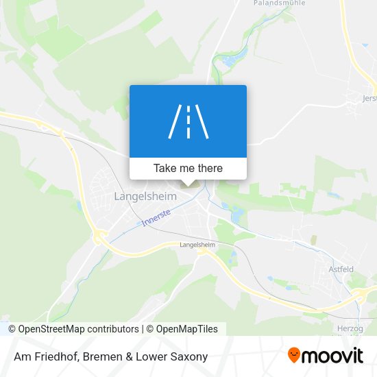 Am Friedhof map