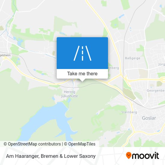 Am Haaranger map