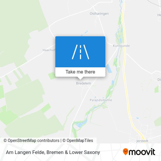 Am Langen Felde map