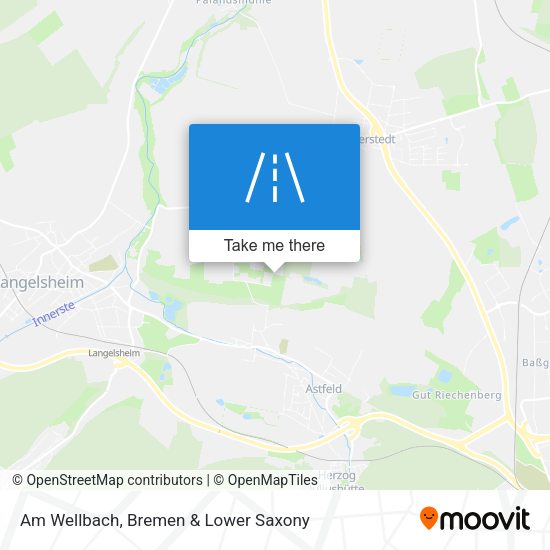 Am Wellbach map