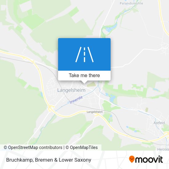 Bruchkamp map