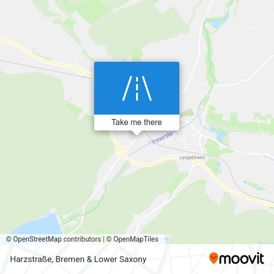 Harzstraße map