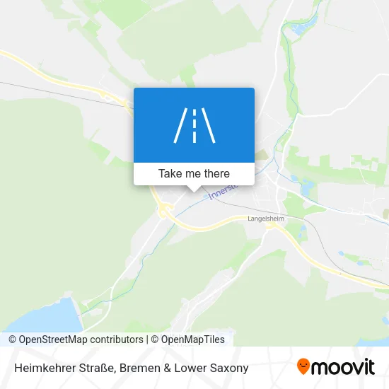 Карта Heimkehrer Straße