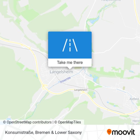 Konsumstraße map