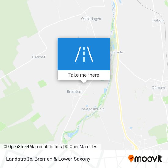 Landstraße map