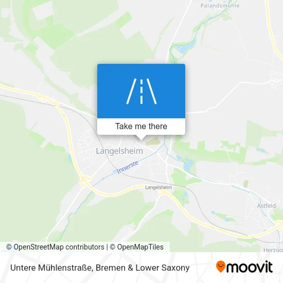 Карта Untere Mühlenstraße