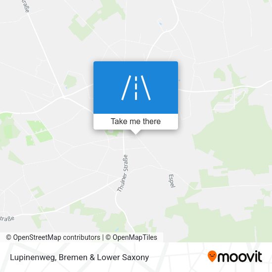 Lupinenweg map