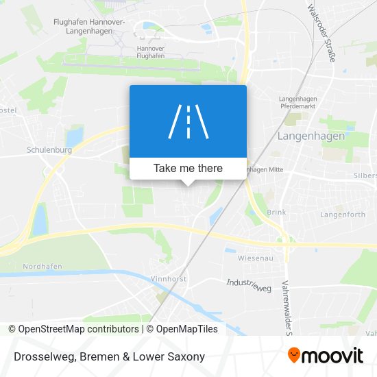 Drosselweg map