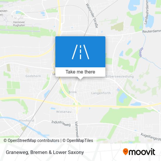 Graneweg map