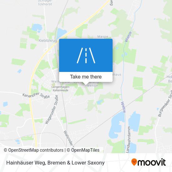 Hainhäuser Weg map