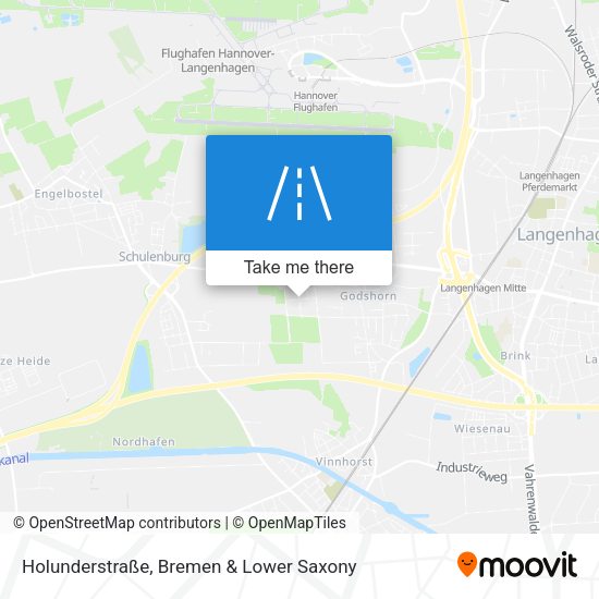 Holunderstraße map