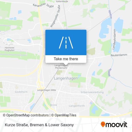 Kurze Straße map