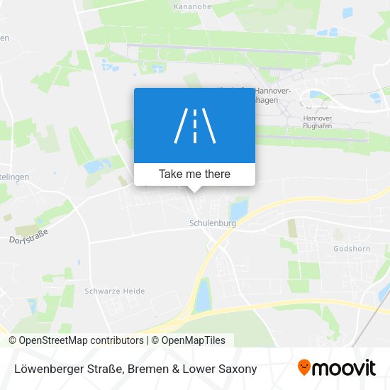 Löwenberger Straße map