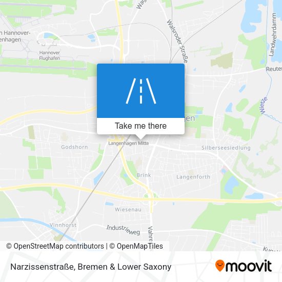 Narzissenstraße map