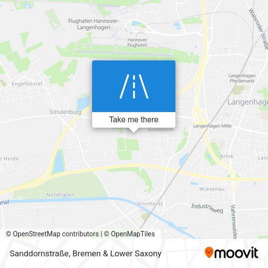 Sanddornstraße map