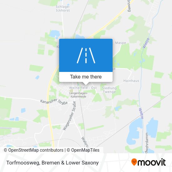 Torfmoosweg map